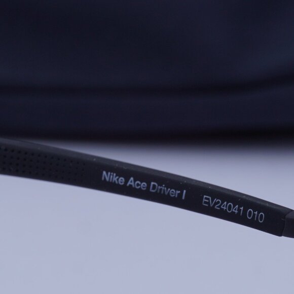 NIKE ACE DRIVER I EV24041 010 Aviator Sunglasses - Matte Black/Grey - Picture 8 of 9
